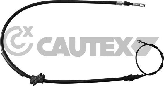 Cautex 765981 - Cable, parking brake autospares.lv