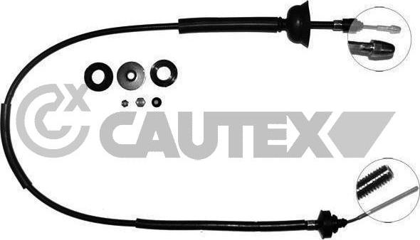 Cautex 765871 - Clutch Cable autospares.lv