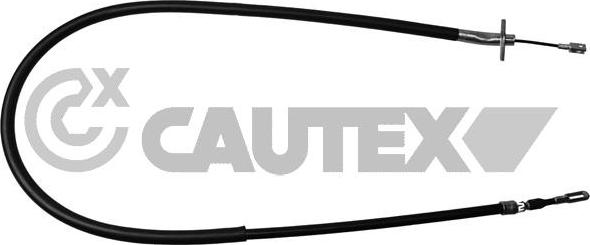 Cautex 765733 - Cable, parking brake autospares.lv