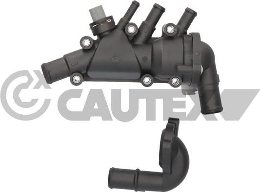 Cautex 766465 - Coolant thermostat / housing autospares.lv