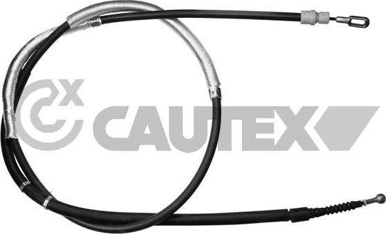 Cautex 766007 - Cable, parking brake autospares.lv
