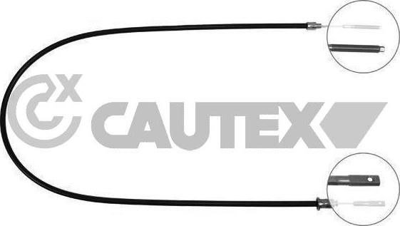 Cautex 766165 - Cable, parking brake autospares.lv
