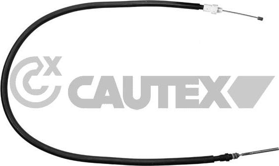 Cautex 760990 - Cable, parking brake autospares.lv