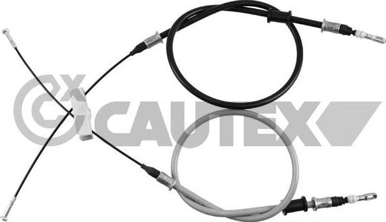 Cautex 761994 - Cable, parking brake autospares.lv