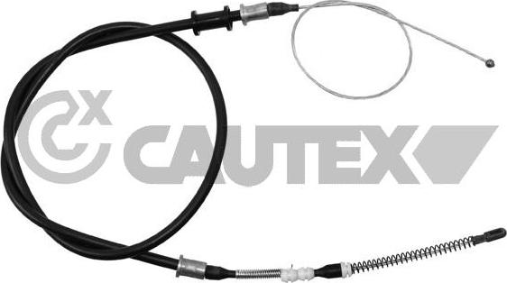 Cautex 761967 - Cable, parking brake autospares.lv
