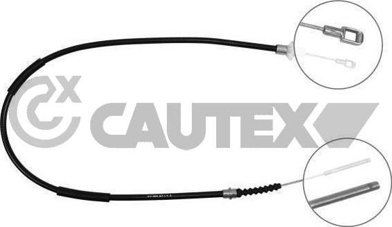 Cautex 761913 - Clutch Cable autospares.lv