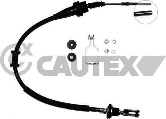 Cautex 761822 - Clutch Cable autospares.lv