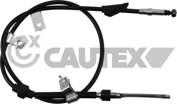 Cautex 761718 - Cable, parking brake autospares.lv