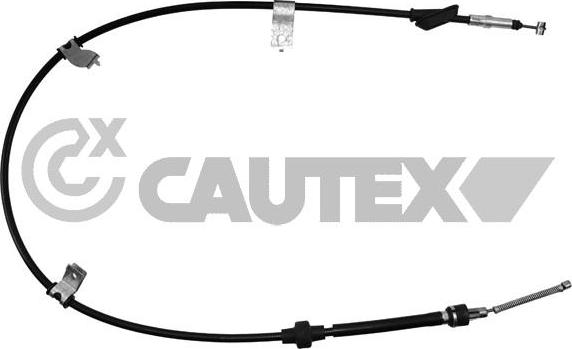 Cautex 761717 - Cable, parking brake autospares.lv