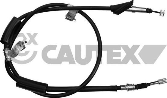 Cautex 761724 - Cable, parking brake autospares.lv