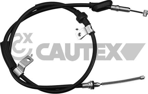 Cautex 761725 - Cable, parking brake autospares.lv