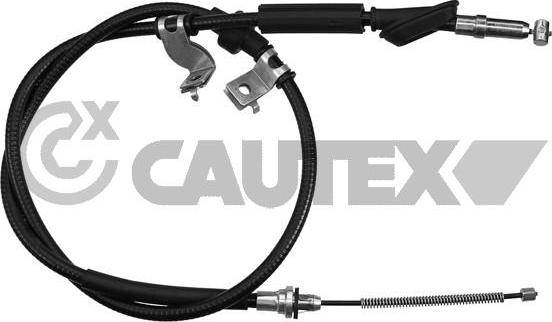 Cautex 761726 - Cable, parking brake autospares.lv