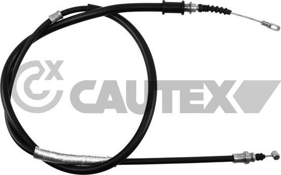Cautex 763188 - Cable, parking brake autospares.lv