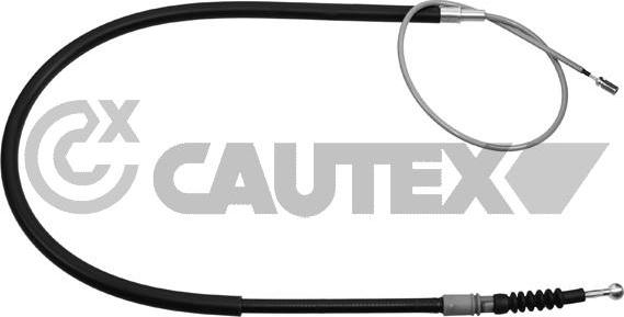 Cautex 762580 - Cable, parking brake autospares.lv