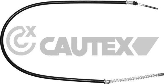 Cautex 762644 - Cable, parking brake autospares.lv