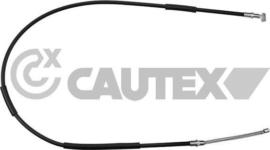 Cautex 762646 - Cable, parking brake autospares.lv