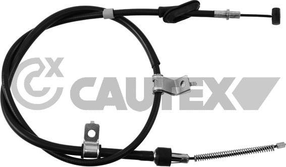Cautex 762650 - Cable, parking brake autospares.lv