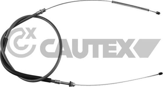 Cautex 762195 - Cable, parking brake autospares.lv