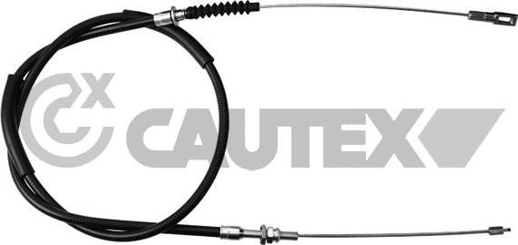 Cautex 762193 - Cable, parking brake autospares.lv