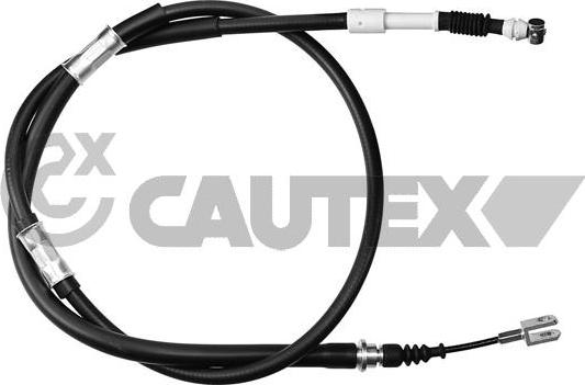 Cautex 762821 - Cable, parking brake autospares.lv