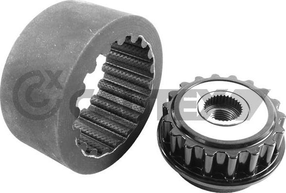 Cautex 767440 - Pulley, alternator, freewheel clutch autospares.lv