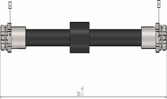 CAVO C900 619A - Brake Hose autospares.lv