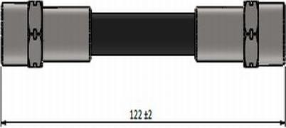 CAVO C900 882A - Brake Hose autospares.lv