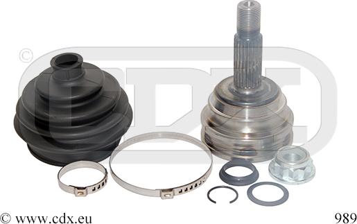 CDX 989 - Joint Kit, drive shaft autospares.lv