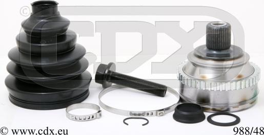 CDX 988/48 - Joint Kit, drive shaft autospares.lv