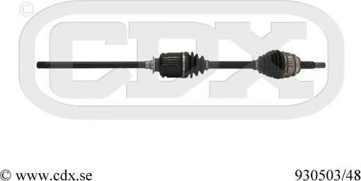 CDX 930503/48 - Drive Shaft autospares.lv