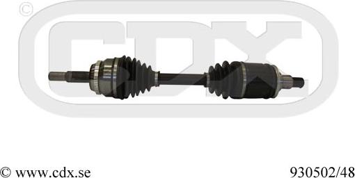 CDX 930502/48 - Drive Shaft autospares.lv