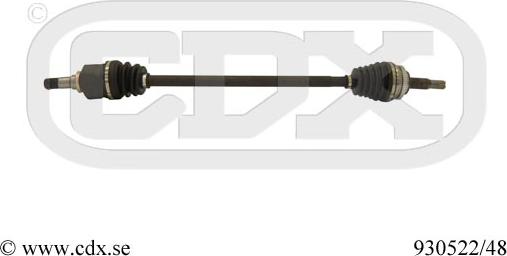 CDX 930522/48 - Drive Shaft autospares.lv