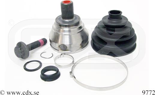 CDX 9772 - Joint Kit, drive shaft autospares.lv