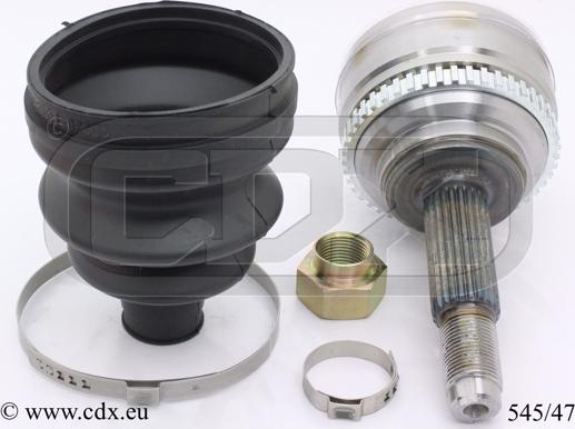 CDX 545/47 - Joint Kit, drive shaft autospares.lv