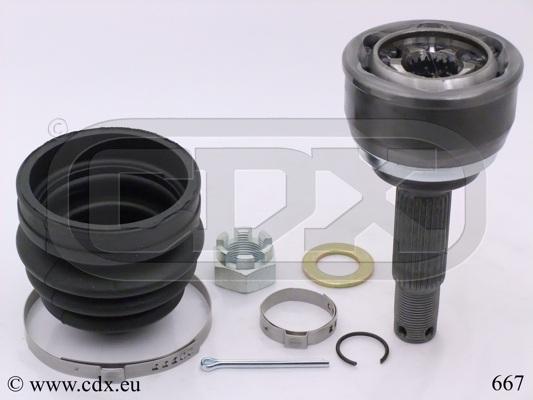 CDX 667 - Joint Kit, drive shaft autospares.lv