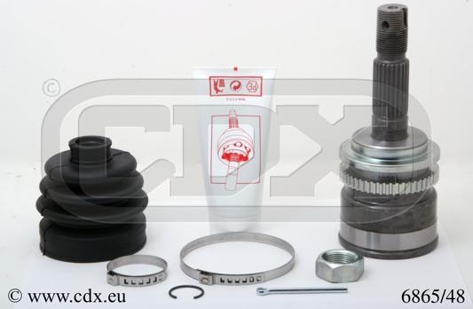 CDX 6865/48 - Joint Kit, drive shaft autospares.lv