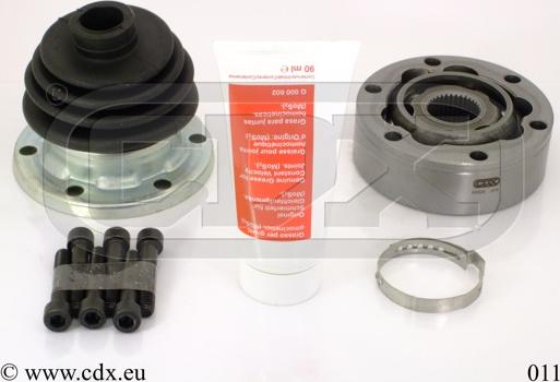 CDX 011 - Joint Kit, drive shaft autospares.lv