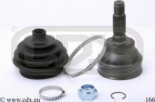 CDX 166 - Joint Kit, drive shaft autospares.lv