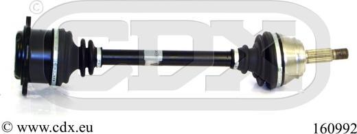 CDX 160992 - Drive Shaft autospares.lv