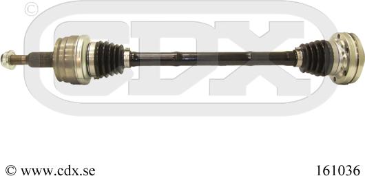 CDX 161036 - Drive Shaft autospares.lv