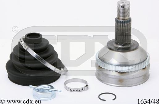 CDX 1634/48 - Joint Kit, drive shaft autospares.lv