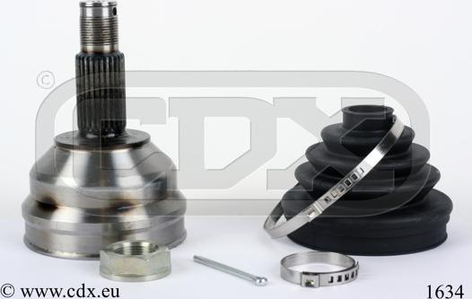 CDX 1634 - Joint Kit, drive shaft autospares.lv