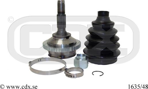 CDX 1635/48 - Joint Kit, drive shaft autospares.lv