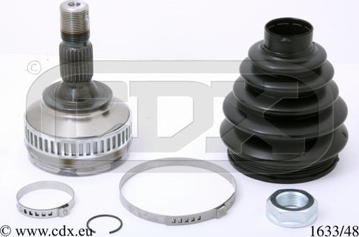 CDX 1633/48 - Joint Kit, drive shaft autospares.lv