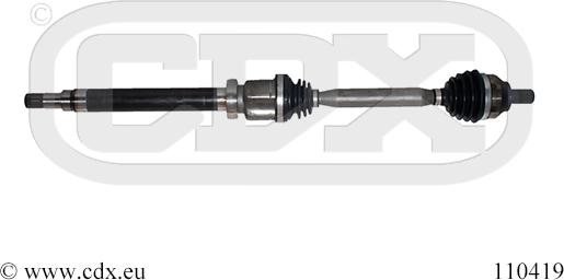 CDX 110419 - Drive Shaft autospares.lv