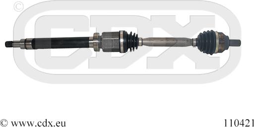 CDX 110421 - Drive Shaft autospares.lv