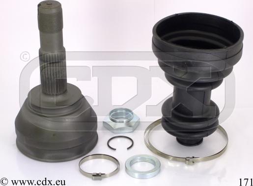 CDX 171 - Joint Kit, drive shaft autospares.lv