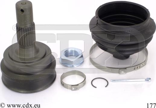 CDX 177 - Joint Kit, drive shaft autospares.lv