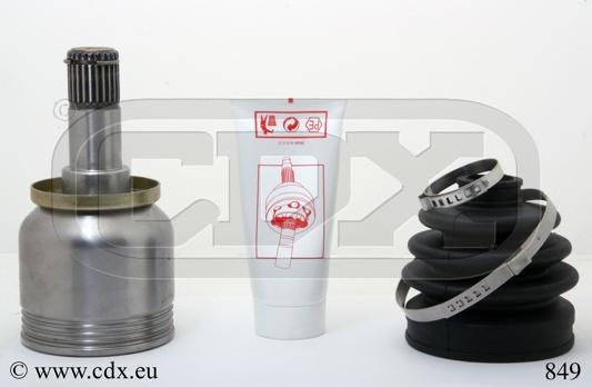 CDX 849 - Joint Kit, drive shaft autospares.lv
