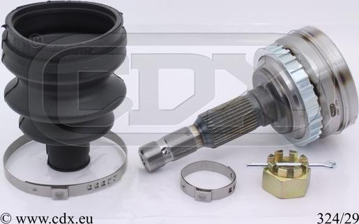 CDX 324/29 - Joint Kit, drive shaft autospares.lv
